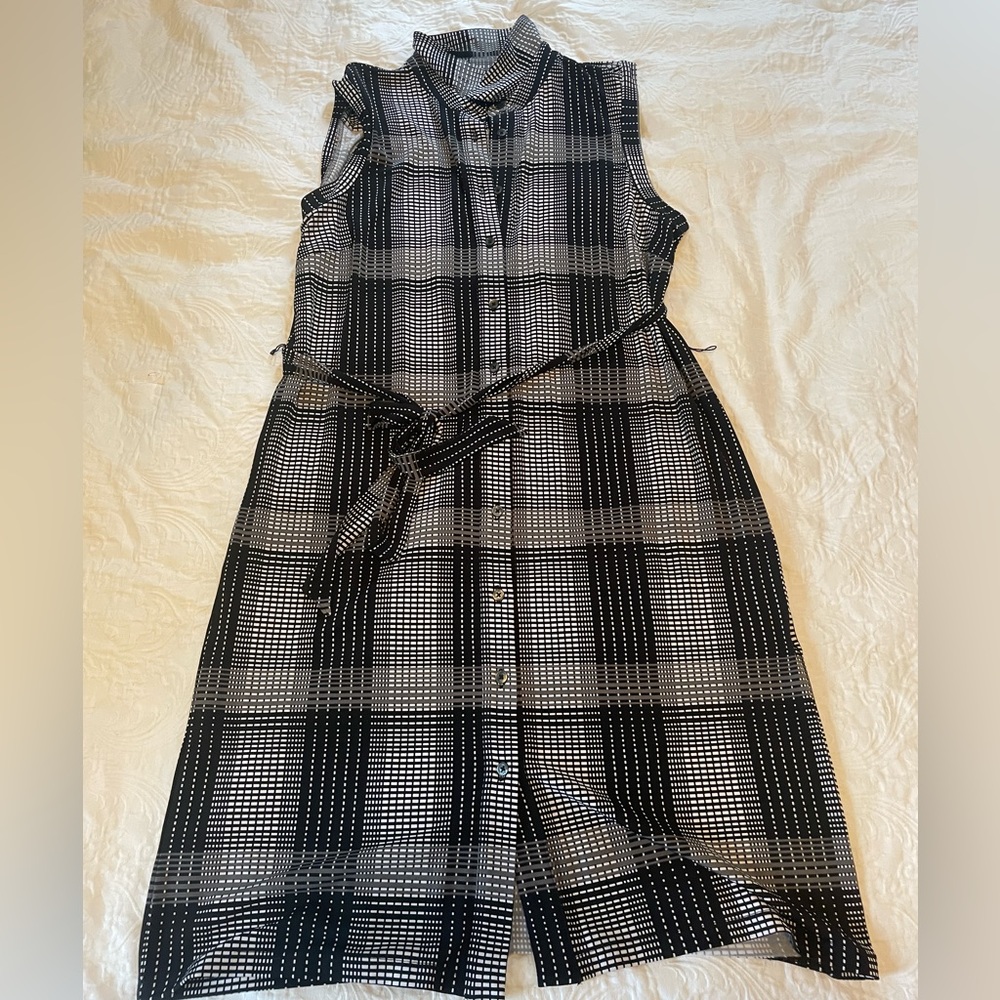 NWOT Brooks Brothers Button Down Belted Polo Dress